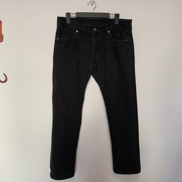 h and m straight leg jeans